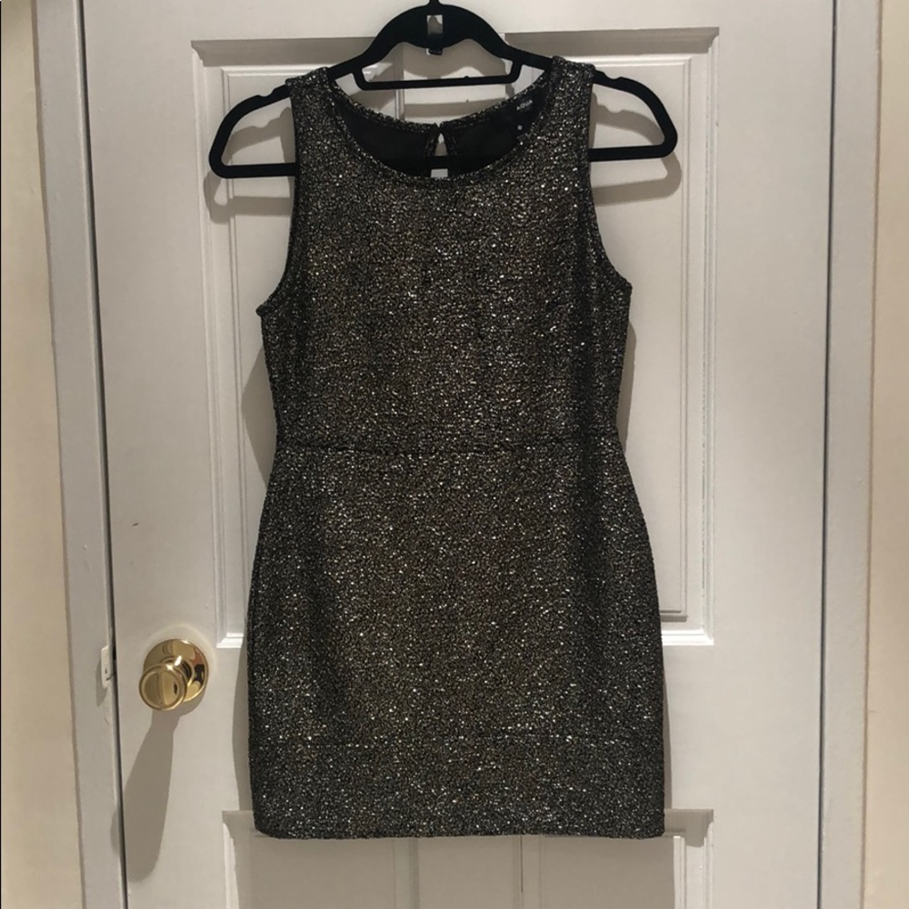 Glitter/sparkle mini dress